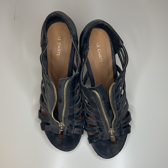 La chateau wedges. Size 8 - Picture 2 of 4